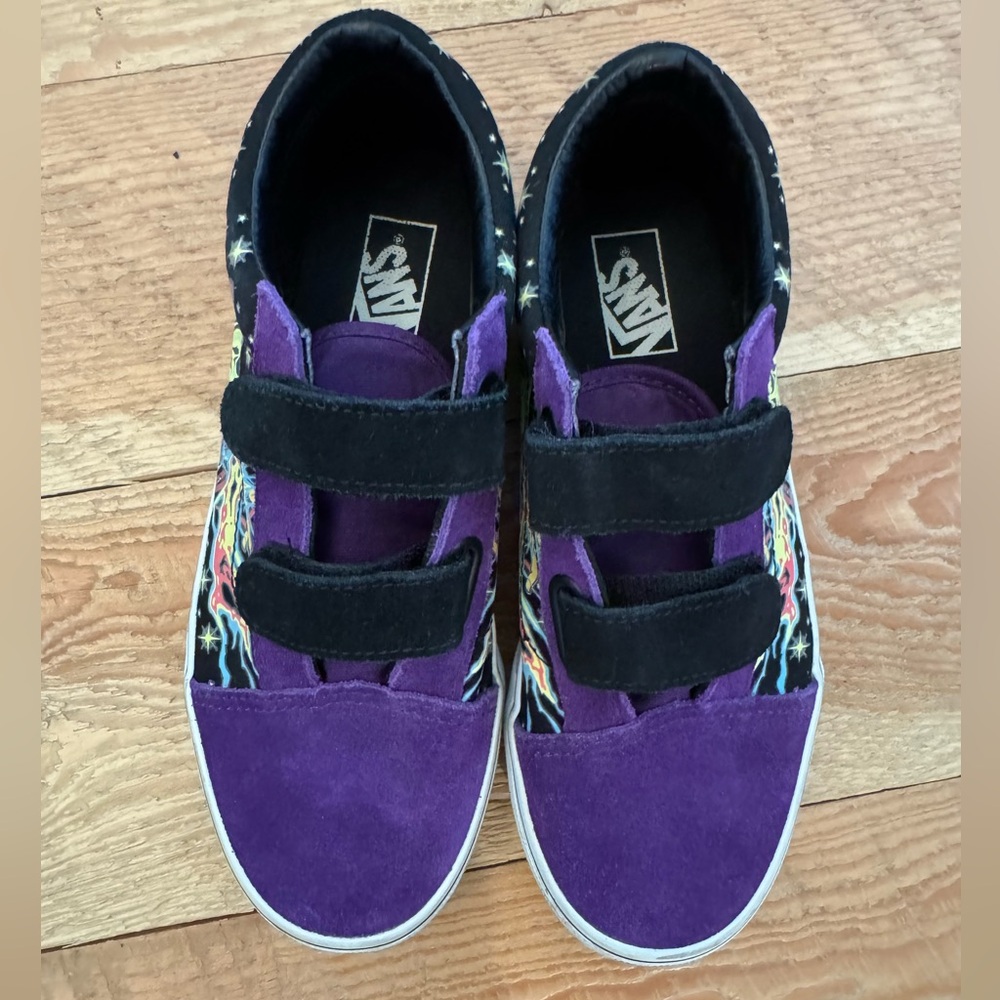 Vans Kids Sneakers in Purple and Black